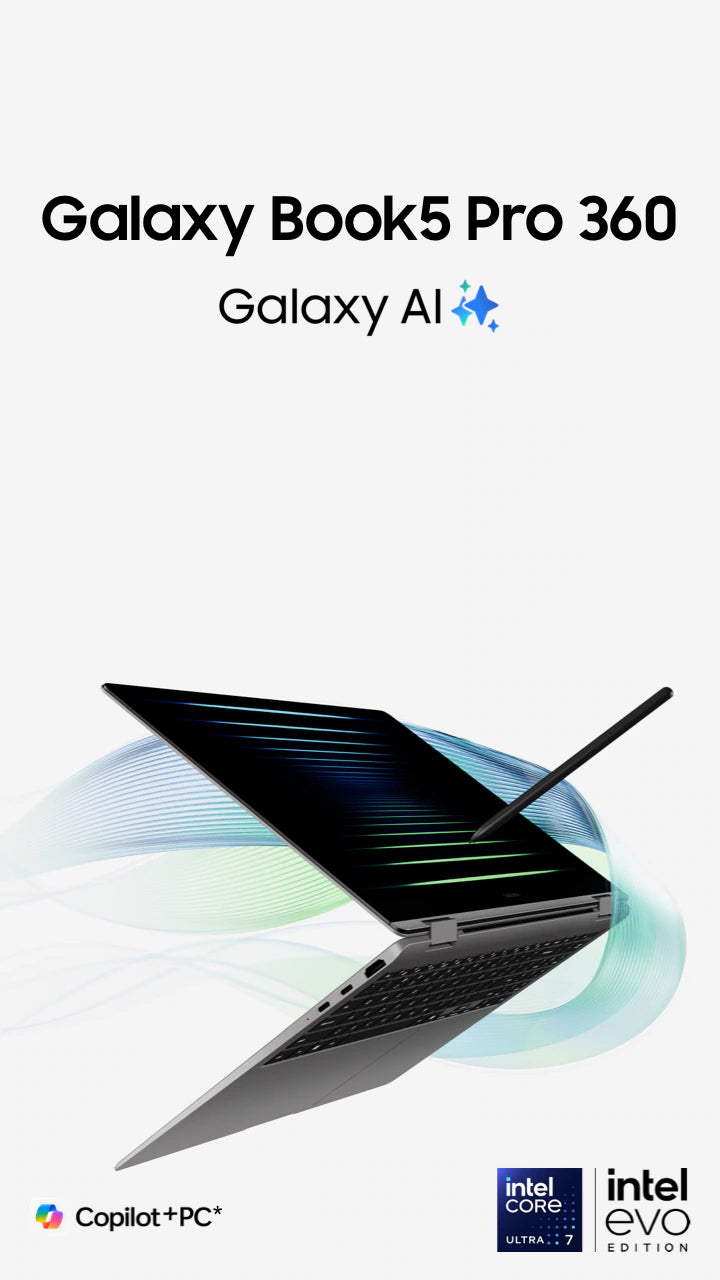 2025 Samsung Galaxy Book5 Pro 360 Laptop