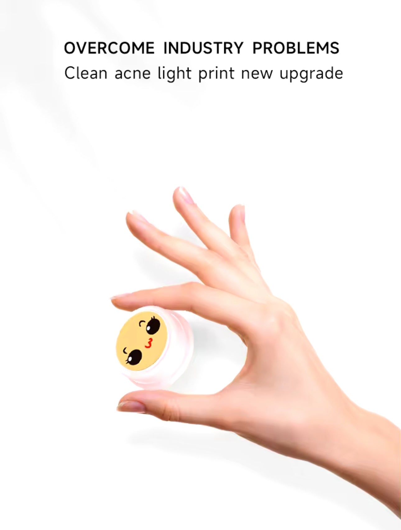 INNOVATIVE Small Button Electronic Acne Hydrocolloid Patch- 4 pieces