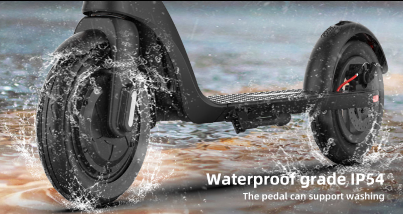 INNOVATIVE Electric Motor scooter removable battery Motor (20mph/32km/h) LED Display Preview Speed At Any Time, 40 lithium Batteries Cells , LED Headlight & Tail Light Commuting Electric Scooter for Adults