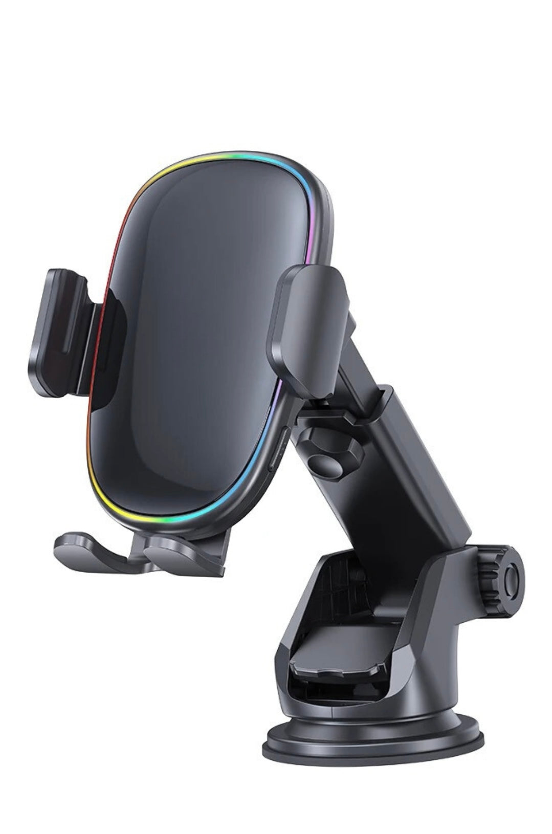 ISP 2024 LED Wireless Car Charger, 15W Qi Fast Aut Clamping Car Charger Phone Mount Windshield Vent Phone Holder for iPhone 15 14 13 12 Mini Pi 11 Xs, Samsung Galaxy S22+ S21 S10+ Note 2