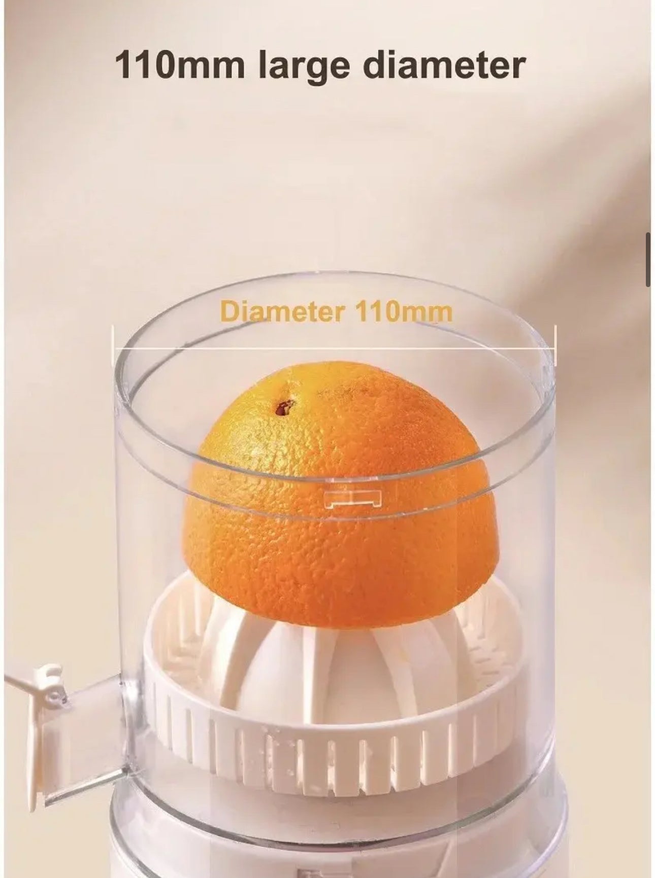 INNOVATIVE Electric Juicer Machines 45W, Citrus Juicer Squeezer Cordless Portable Small Cold Pressed Lemon Juicer Machine Zester for Lime, Orange, Grapefruit, Easy Clean USB Type-C Chargeable, 40 juices, 1500mAh