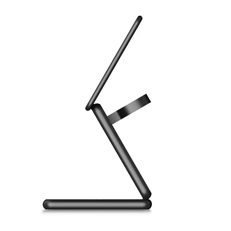 3 in 1 Charging Station for Apple Multiple Devices, Travel Wireless Charger for Magsafe Charger Foldable Stand Compatible for Apple, Samsung, Huawei and Xiaomi