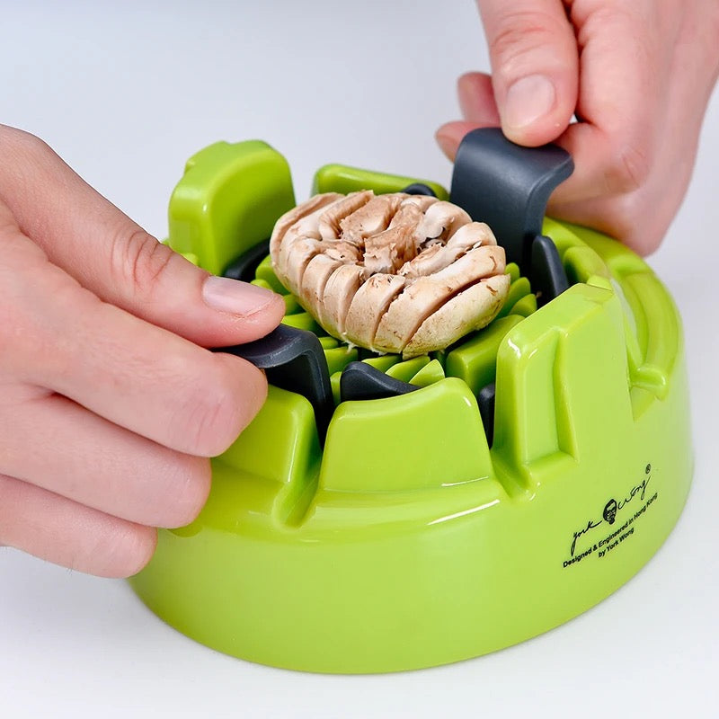 ISP 2-IN-1 Wedger & Wire Slicer for eggs, apples and mushrooms