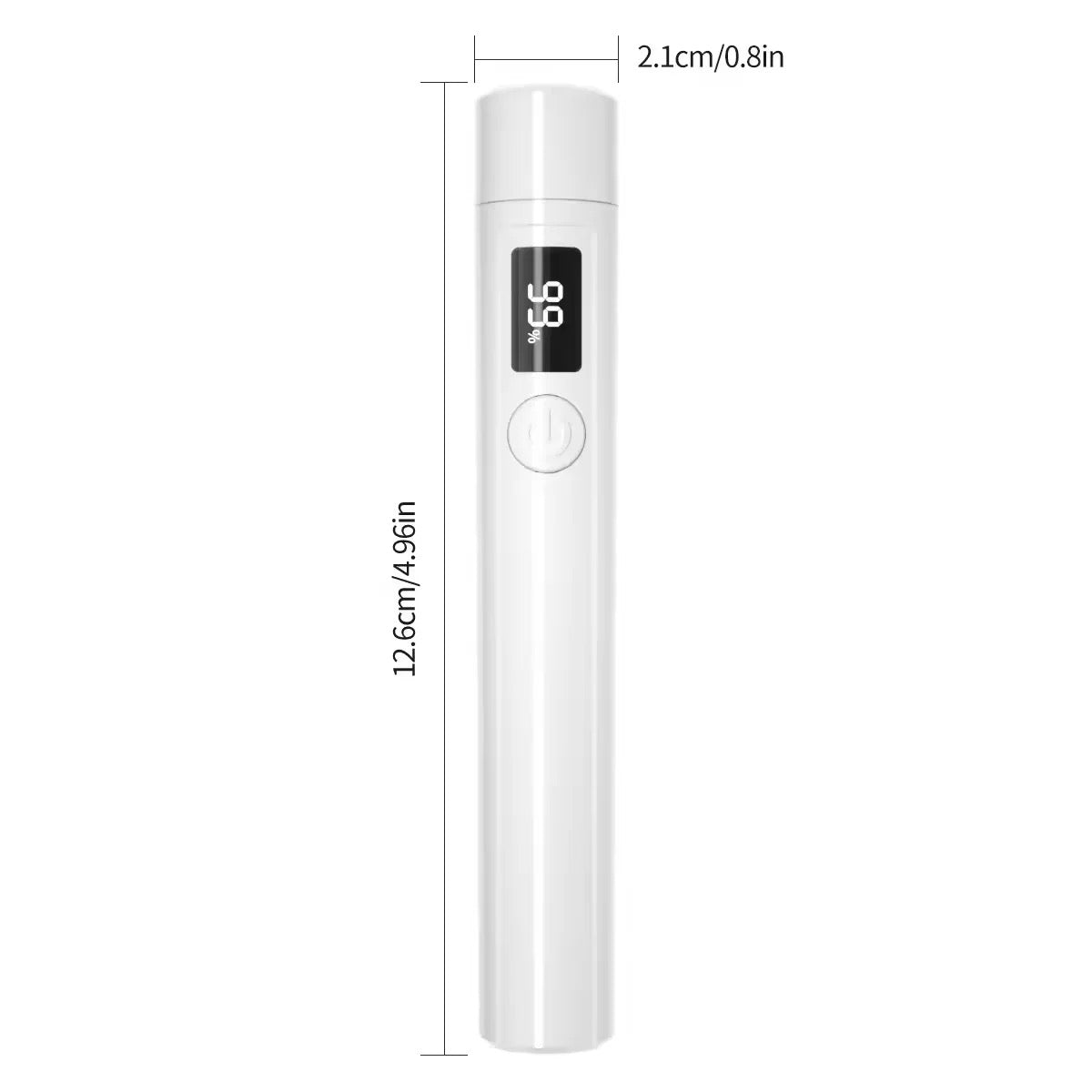 ISP 3-in-1 Handheld UV Light, Silicone head & Nail Lamp Support Stand for Nails Mini Nail Dryer LED Light with Magnetic Stand, LCD Screen - Cordless Rechargeable USB Gel Curing X Lamp Fast Curing for Home DIY Manicure (180mah)