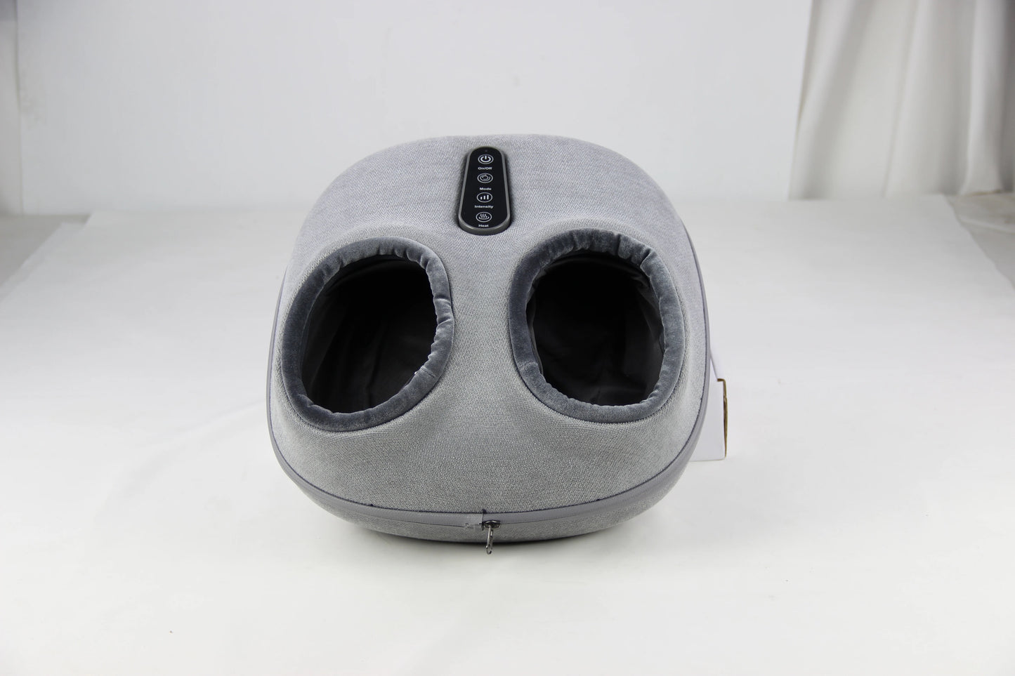 INNOVATIVE 2-in-1 Remote Control Shiatsu Electric Foot and Back Massaging Cushion with Heat, Kneading, Vibration & Machine Ball Roller for back, ankle, foot