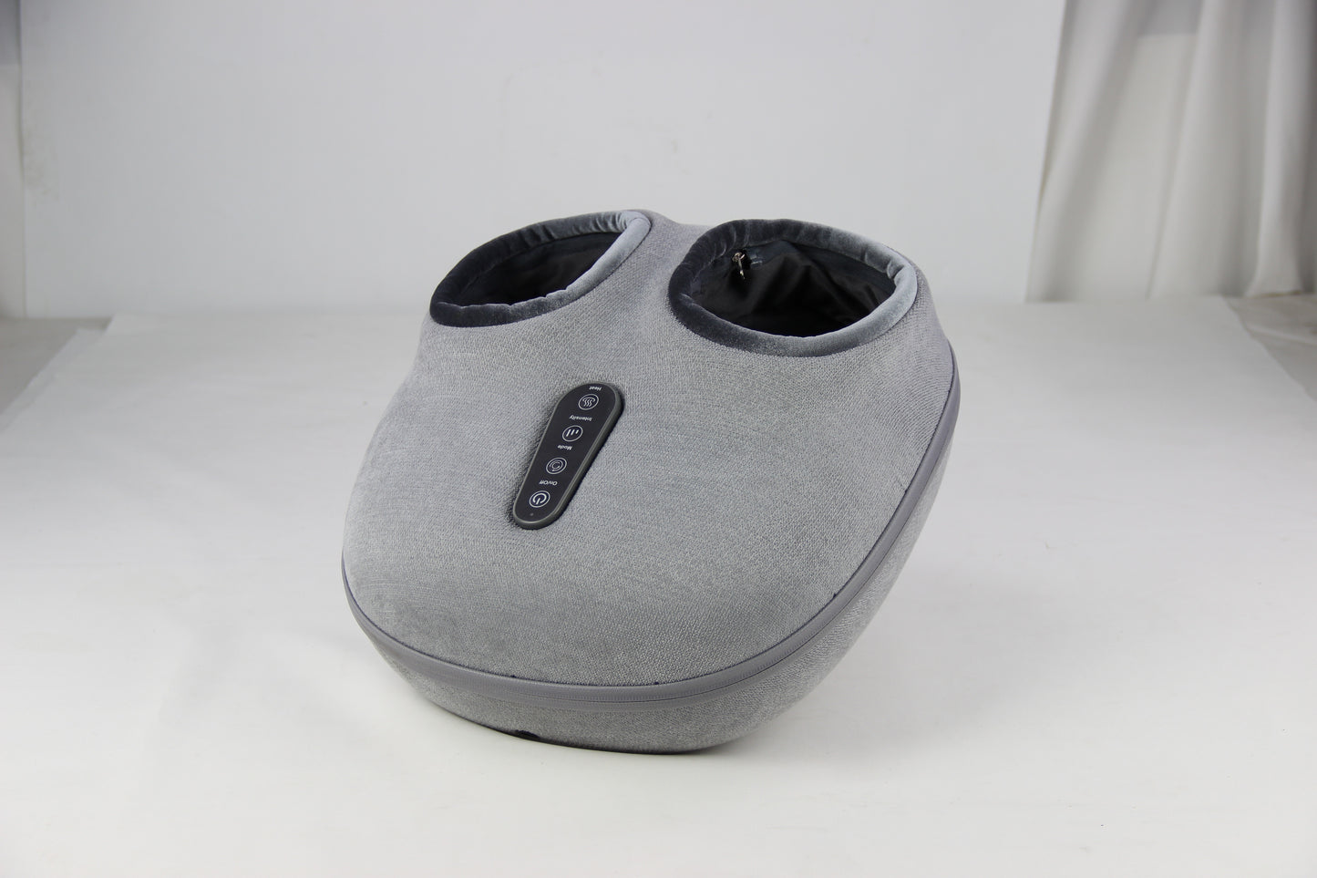 INNOVATIVE 2-in-1 Remote Control Shiatsu Electric Foot and Back Massaging Cushion with Heat, Kneading, Vibration & Machine Ball Roller for back, ankle, foot