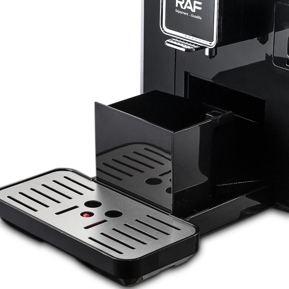 ISP Series Fully Automatic Espresso Machine - LatteGo Milk System, 9 Coffee Varieties, Intuitive Touch Display, SilentBrew, with Grinder 100% Ceramic Grinder, Self cleaning- Glossy Black - 1300watt