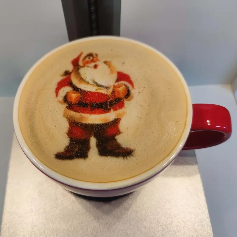Beverage Surface Image Printing Machine Colorful Coffee Printer & Food Printer
Picture, Selfie, Text Printer Every machine comes with one edible ink cartridge)