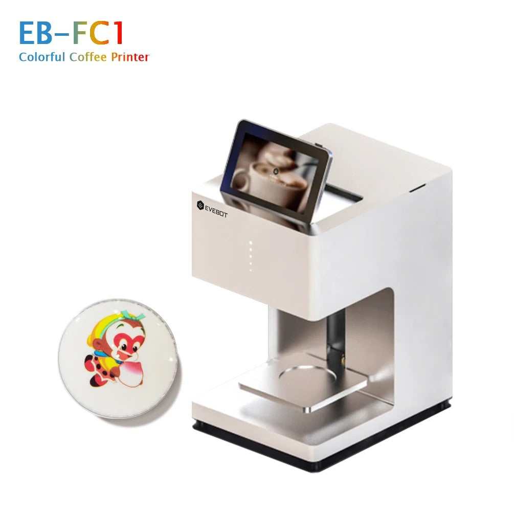 Beverage Surface Image Printing Machine Colorful Coffee Printer & Food Printer
Picture, Selfie, Text Printer Every machine comes with one edible ink cartridge)