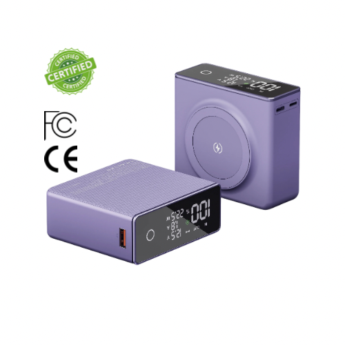 Portable 20000Mah MagSafe fast charging powerbank for scooters, bikes , phone & laptops . PD20 ,22.5W super fast charge with USB C and USB A