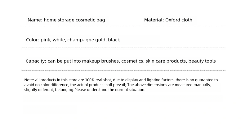 LED Light Cosmetic Case with removable Mirror Large Capacity Fashion PU Leather Travel Makeup bag Brushes EVA bag