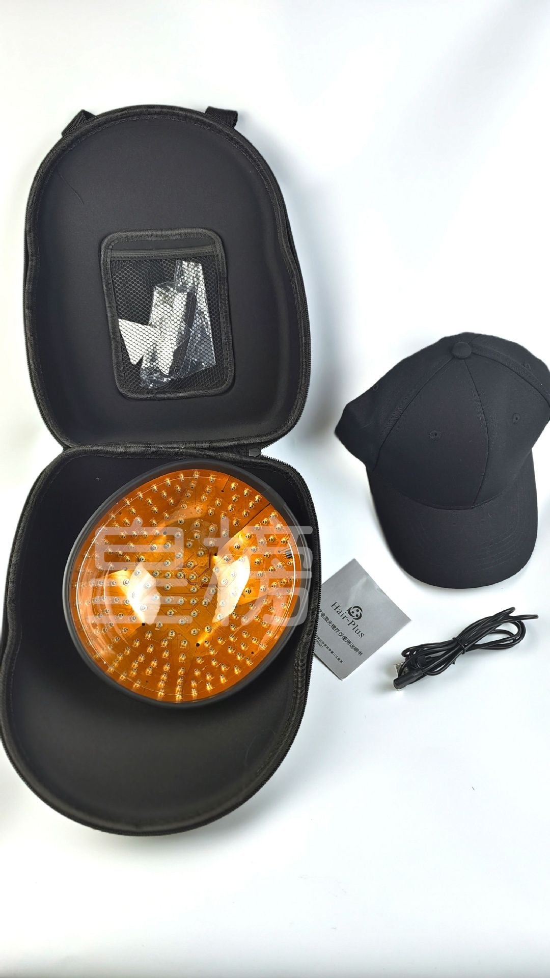 ISP Mobile Laser Therapy Cap for Hair Regrowth, with 208 Red Light Lasers and 650mm wave length for Laser Hair Growth,Red Light Hair Growth Hat