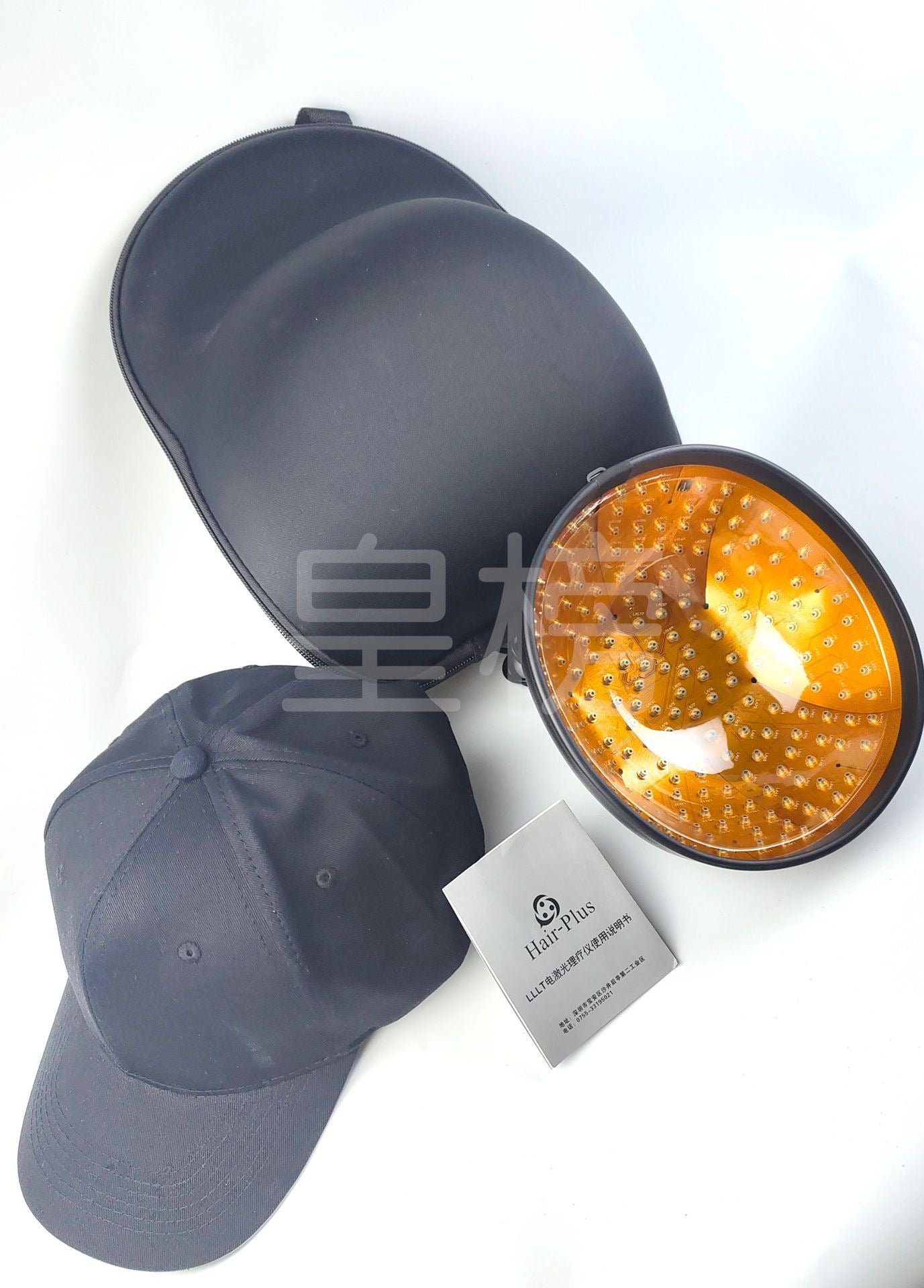 ISP Mobile Laser Therapy Cap for Hair Regrowth, with 208 Red Light Lasers and 650mm wave length for Laser Hair Growth,Red Light Hair Growth Hat