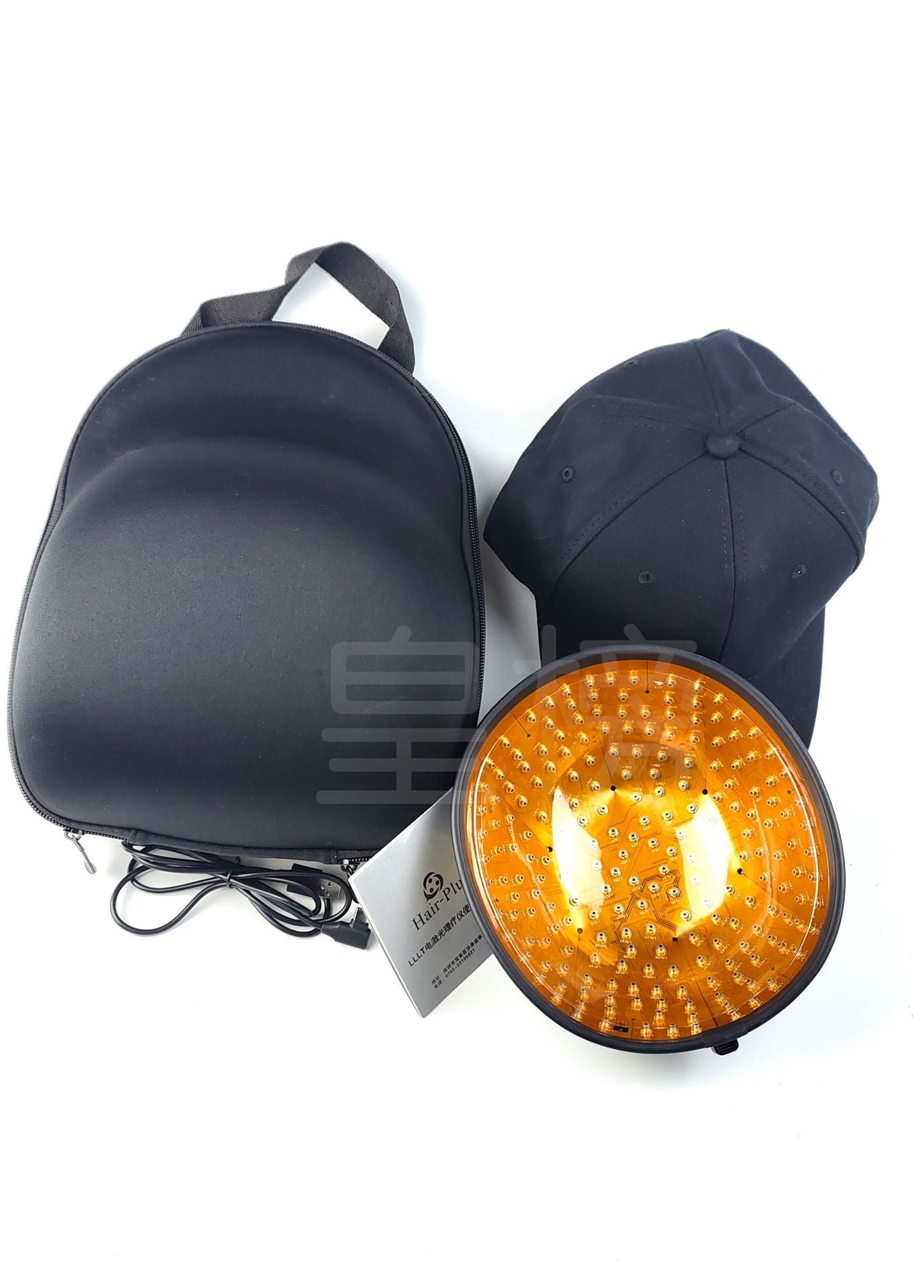 ISP Mobile Laser Therapy Cap for Hair Regrowth, with 208 Red Light Lasers and 650mm wave length for Laser Hair Growth,Red Light Hair Growth Hat