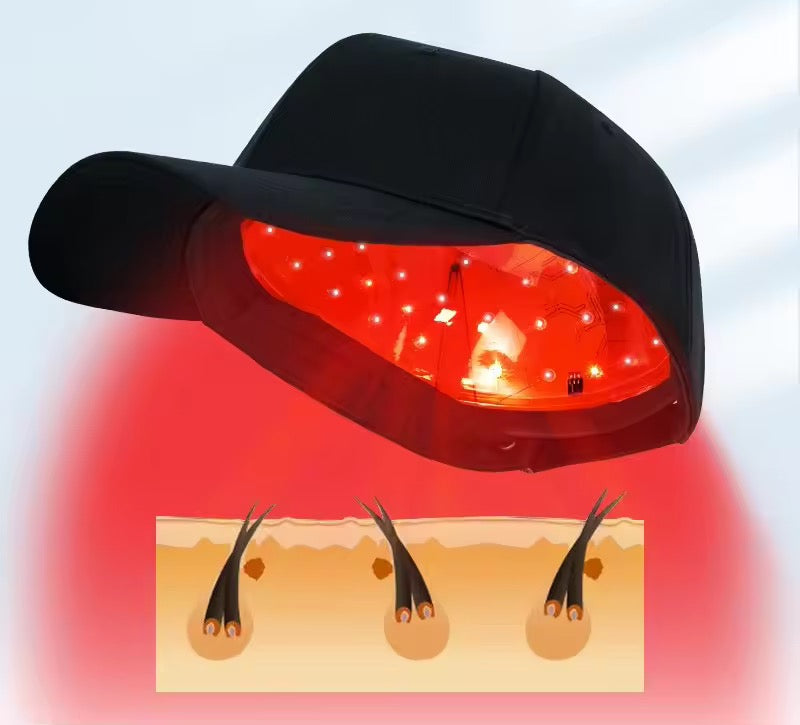 ISP Mobile Laser Therapy Cap for Hair Regrowth, with 208 Red Light Lasers and 650mm wave length for Laser Hair Growth,Red Light Hair Growth Hat