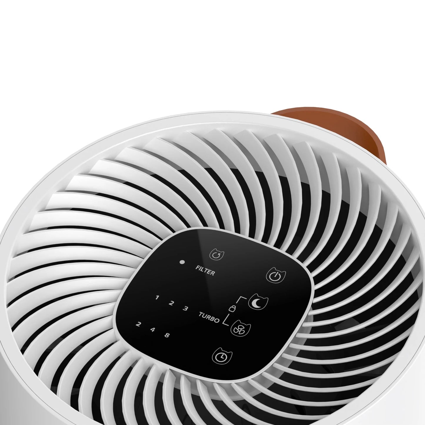 ISP 3-in-1 Air Purifier for Allegries, Home , Room & Office , 200 sqft², H13 True HEPA Air Filter Cleaner, Odor Eliminator, Remove Smoke Dust Pollen Pet Dander, Night Light