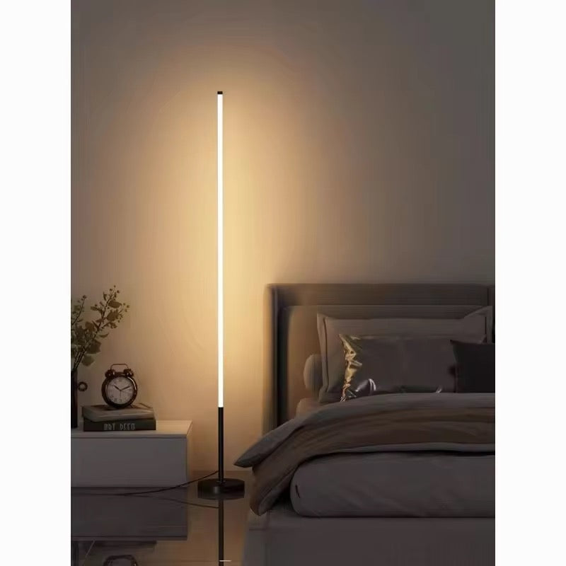 ISP Lightsaber 360 Floor Lamp for Bedroom, Living Room & Gaming Setup- White and Warm Lights (Modern Home Décor)