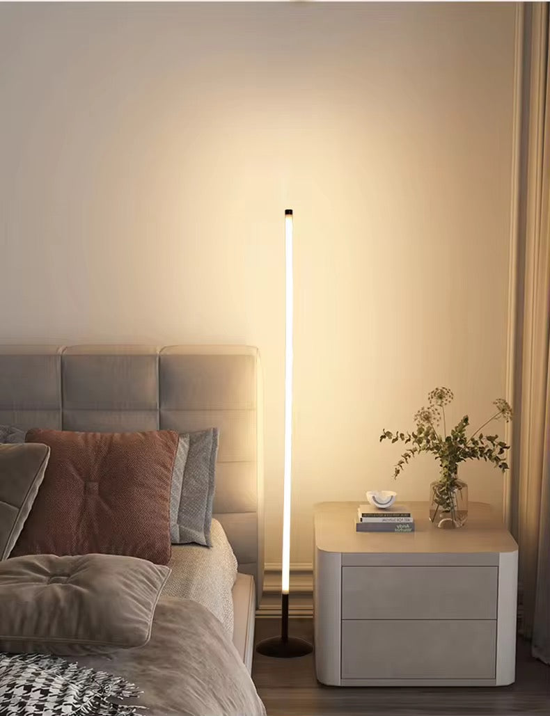 ISP Lightsaber 360 Floor Lamp for Bedroom, Living Room & Gaming Setup- White and Warm Lights (Modern Home Décor)