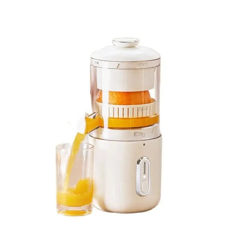 INNOVATIVE Electric Juicer Machines 45W, Citrus Juicer Squeezer Cordless Portable Small Cold Pressed Lemon Juicer Machine Zester for Lime, Orange, Grapefruit, Easy Clean USB Type-C Chargeable, 40 juices, 1500mAh