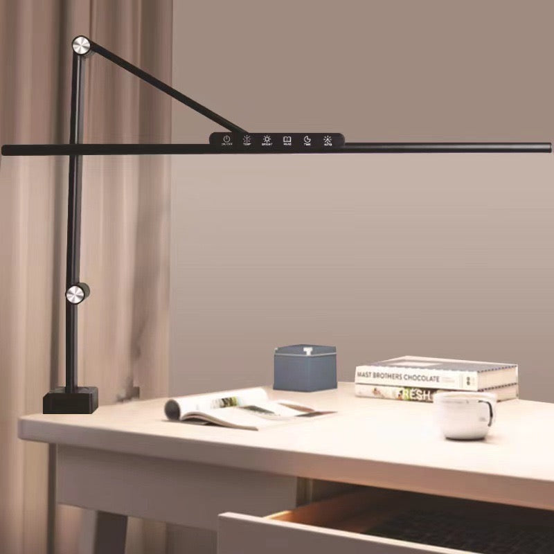 INNOVATIVE High Efficiency Foldable Super Bright LED Light for Reading Eyelash Tech, Makeup, Tattoo, Spa, Nails Eyelash Extensions, Half Moon Light, Lash Lamp, Aestheticians Light with Phone Holder, Lash Light Dimming Timing Flexible Table Lamp With Clip