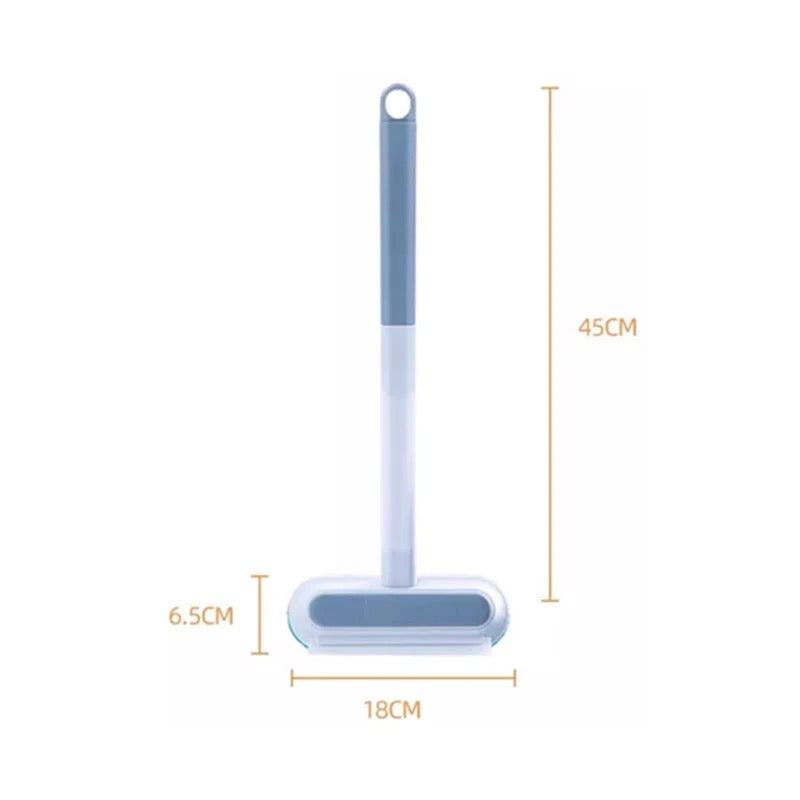 INNOVATIVE 2-in-1 Pet Hair & Window Remover for Couch(Push Forward Pull Back Combination Use, Excellent Effect)Dog Cat Hair Remover For Couch Bedsheets , Windows, Clothes Blankets and Other Furniture