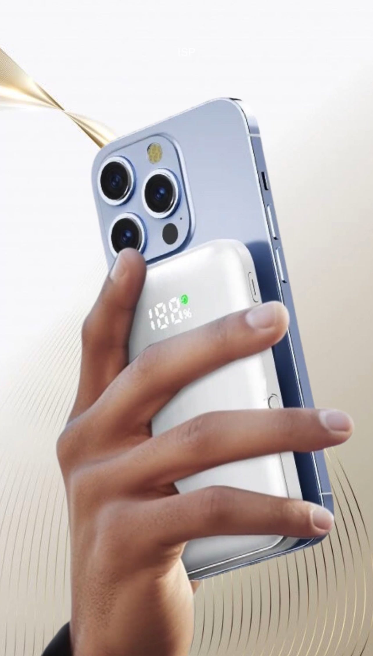 INNOVATIVE Magnetic Power Bank LED 15Watt 10000mAh,2-in-1 for Magsafe ...