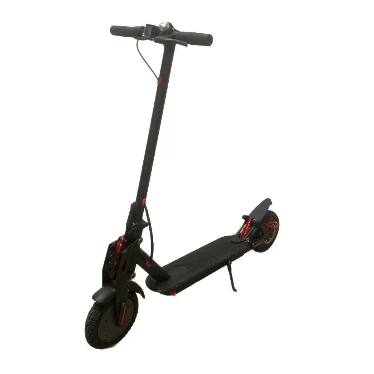 INNOVATIVE 9” inches EV Scooter Upgraded Dual Shock Absorber Brushless Electric Motor 350Watt Motor(18mph/30km/h) LED Display Preview Speed At Any Time, With Seat , Side Step LED Strip - Headlight & Tail Light Commuting Electric Scooter for Adults