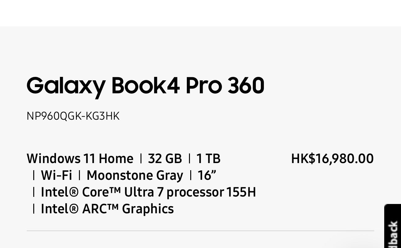 3 Months Used Galaxy Book4 Pro 360