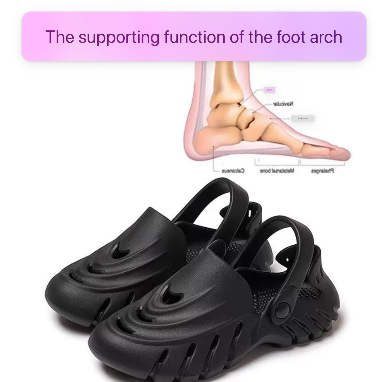 ISP Unisex Non-Slip clog With Foot Arch Support