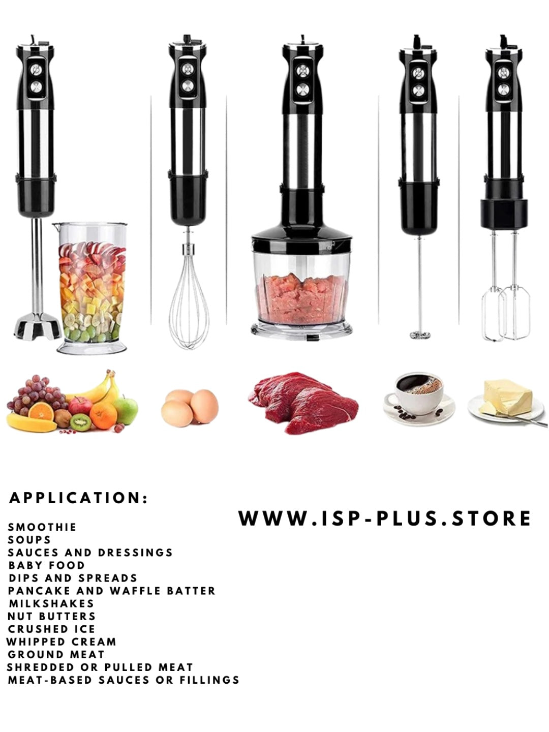 Handheld blender 1000w