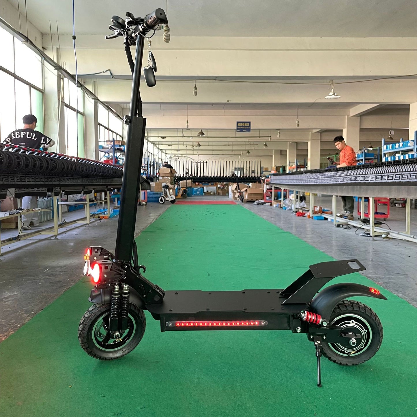 INNOVATIVE 10inch Tire Electric 500Watt Motor scooter l (50km/h) LED Display Preview Speed At Any Time, LED Headlight & Tail Light Commuting Electric Scooter for Adults