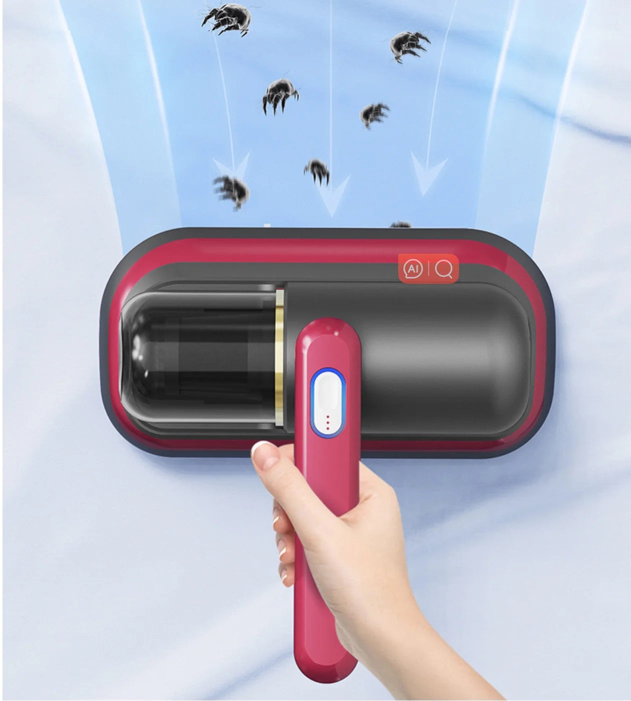 Cordless UV-C Dust Mite Remover by ISP