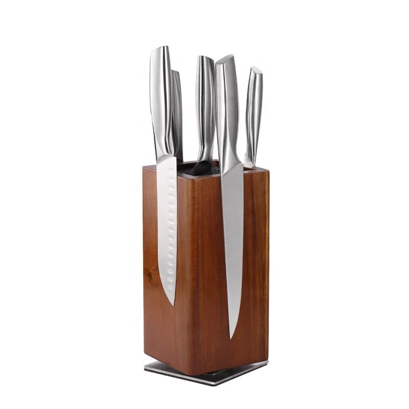 360 Acadia double sided magnetic wooden knife holder