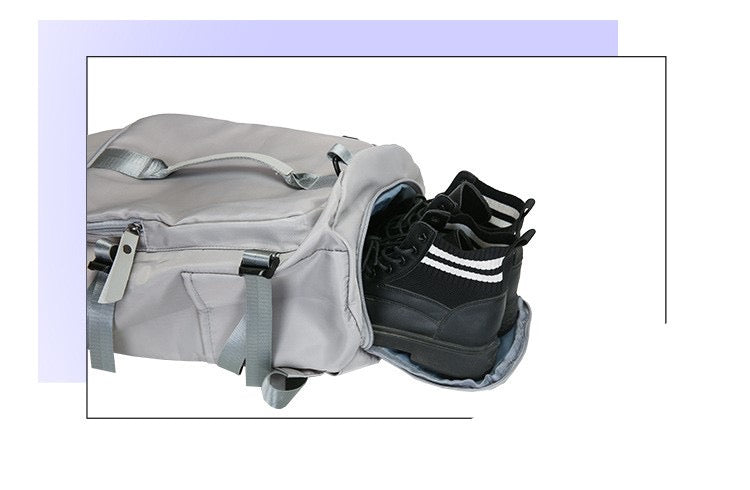 65L large capacity light weight multipurpose bag with ergonomics support & shoe compartment