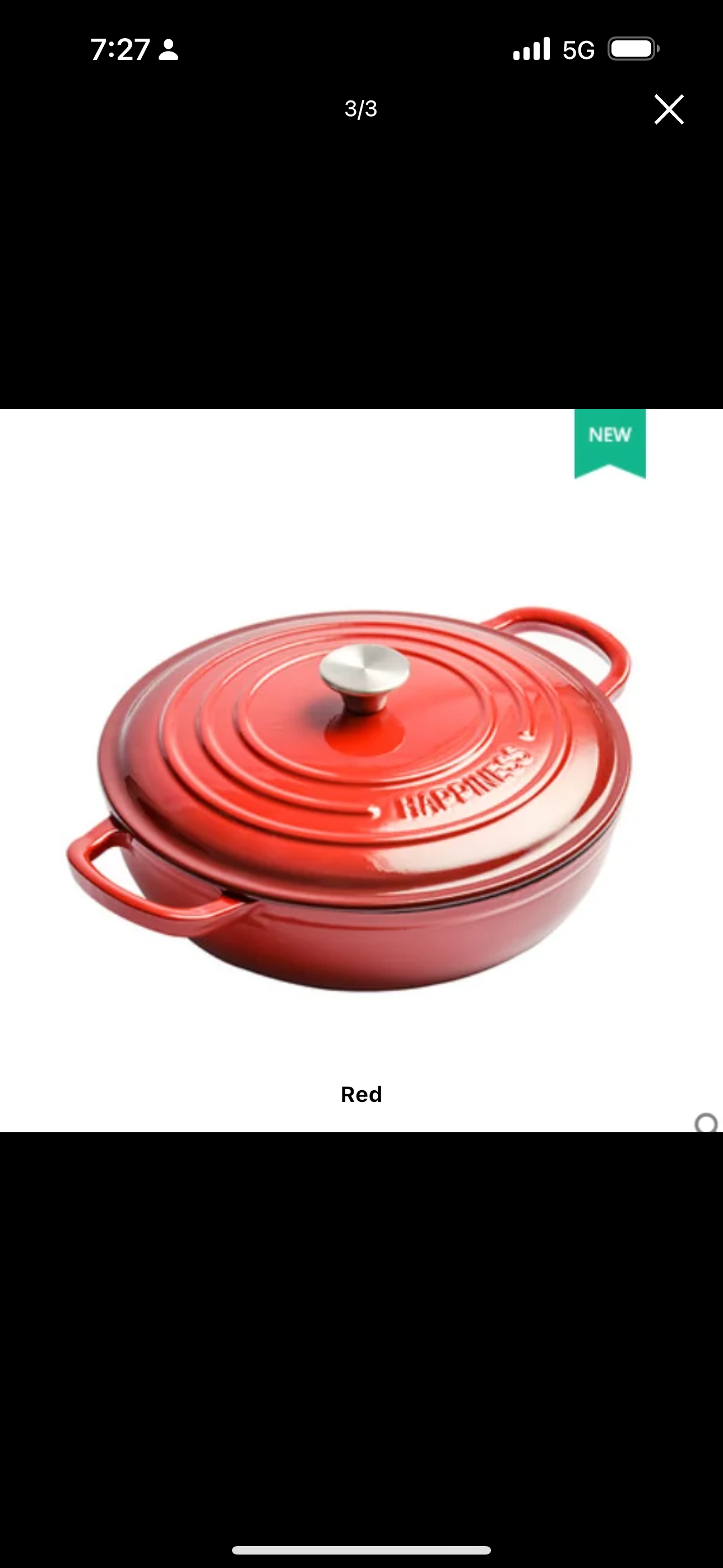 INNOVATIVE Enamelled Cast Iron Dutch Oven, 5.3 Quart/30cm Capacity Dutch Oven Pot with Lid, Oval Dutch Oven Cast Iron Pot with Non Stick Enamel Coating for Bread Baking