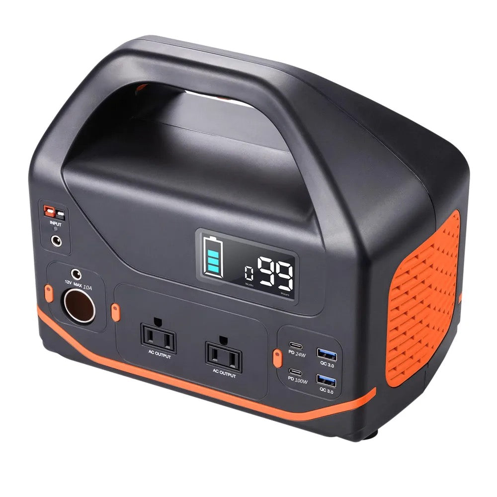 ISP 600w Emergency Solar Generators  with Solar Panel for Home use Portable Rechargeable Charging Power Station for Outdoor Camping (150,000Mah / 555Wh)