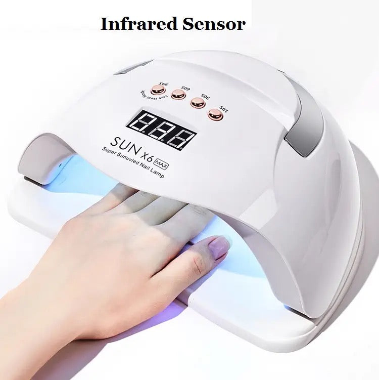 ISP 220w uv led light lamp nail dryer with 45pcs beads gel nail polish uv led nail lamp dryer