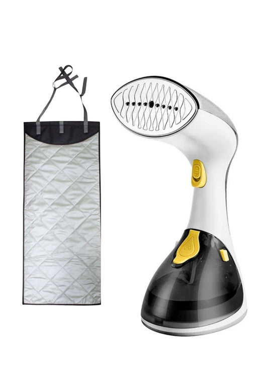 ISP Handheld Garment Steamer with free garment for Clothes, ExtremeSteam 1300W, Portable Handheld Design, Strong Penetrating Steam