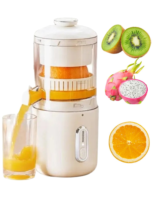 INNOVATIVE Electric Juicer Machines 45W, Citrus Juicer Squeezer Cordless Portable Small Cold Pressed Lemon Juicer Machine Zester for Lime, Orange, Grapefruit, Easy Clean USB Type-C Chargeable, 40 juices, 1500mAh