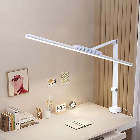 INNOVATIVE High Efficiency Foldable Super Bright LED Light  for Reading Eyelash Tech, Makeup, Tattoo, Spa, Nails Eyelash Extensions, Half Moon Light, Lash Lamp, Aestheticians Light with Phone Holder, Lash Light Dimming Timing Flexible Table Lamp With Clip