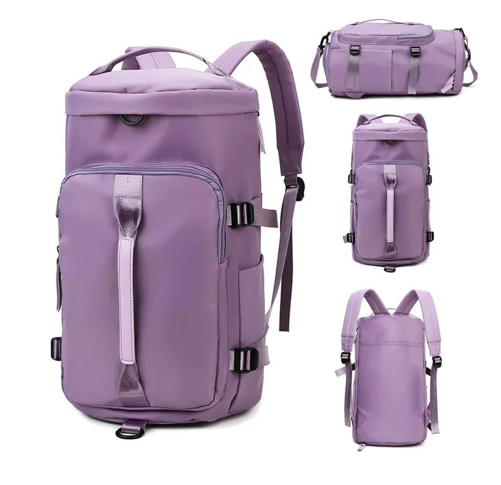 65L large capacity light weight multipurpose bag with ergonomics support & shoe compartment