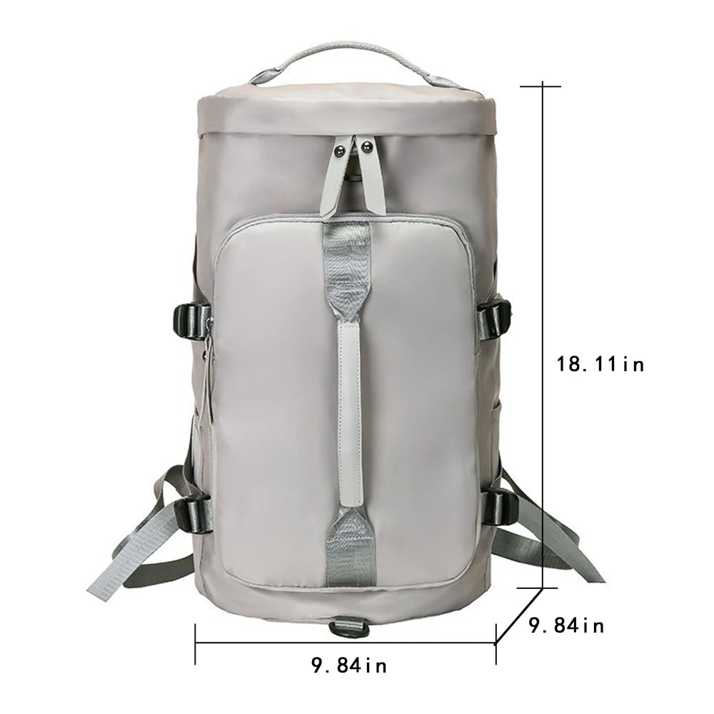 65L large capacity light weight multipurpose bag with ergonomics support & shoe compartment