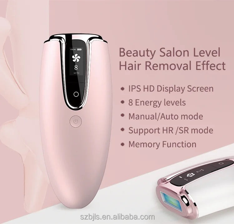 INNOVATIVE  Long-lasting Laser Hair Removal Device for Women & Men, Skin i·Expert, at Home Hair Removal, , 2in1 IPL Laser Hair Removal & Skin Rejuvenation Handset with Goggles & Shaving stick for Clinical Results in 10 Weeks